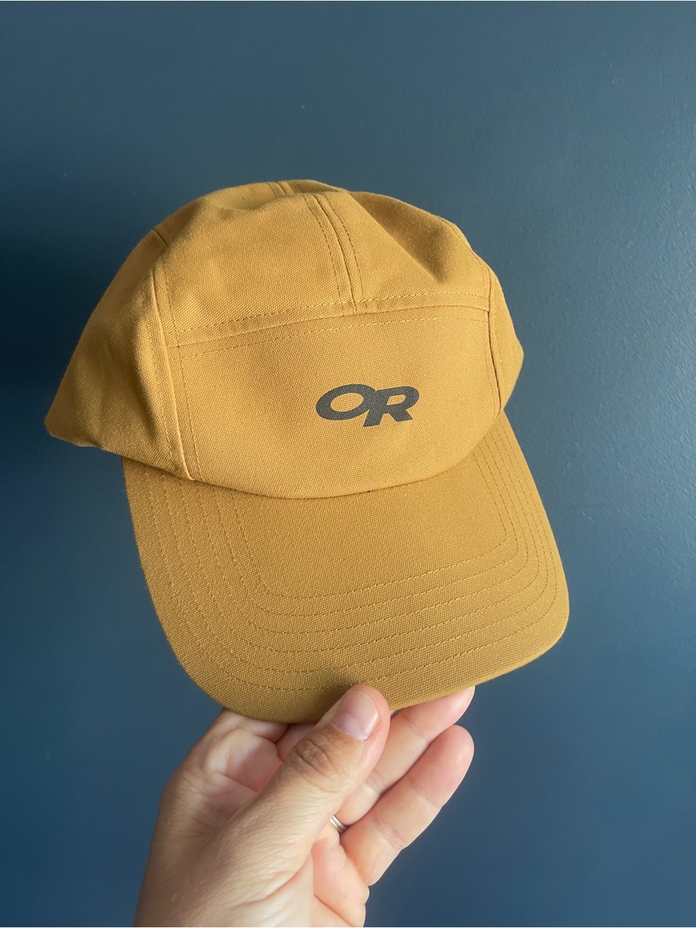 Outdoor Research Mustard Cap with Quilted Black Lining